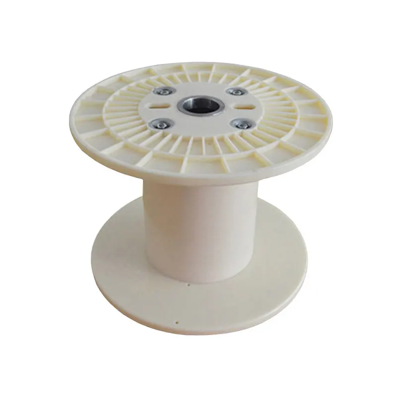 PN 400 Thickened ABS Bobbin Copper Wire Cable Pay-Off Take-Up Plastic Injection Mould Nylon PP Material Plastic Packaging