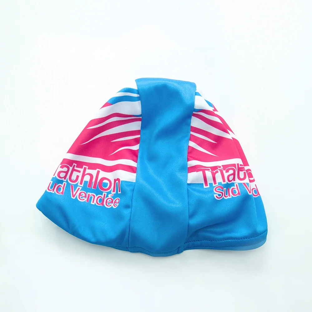 OEM Custom Logo Printed Custom Colored Swim Hat Suitable Seamless Hat Customized Waterproof Swimming Cap For Unisex