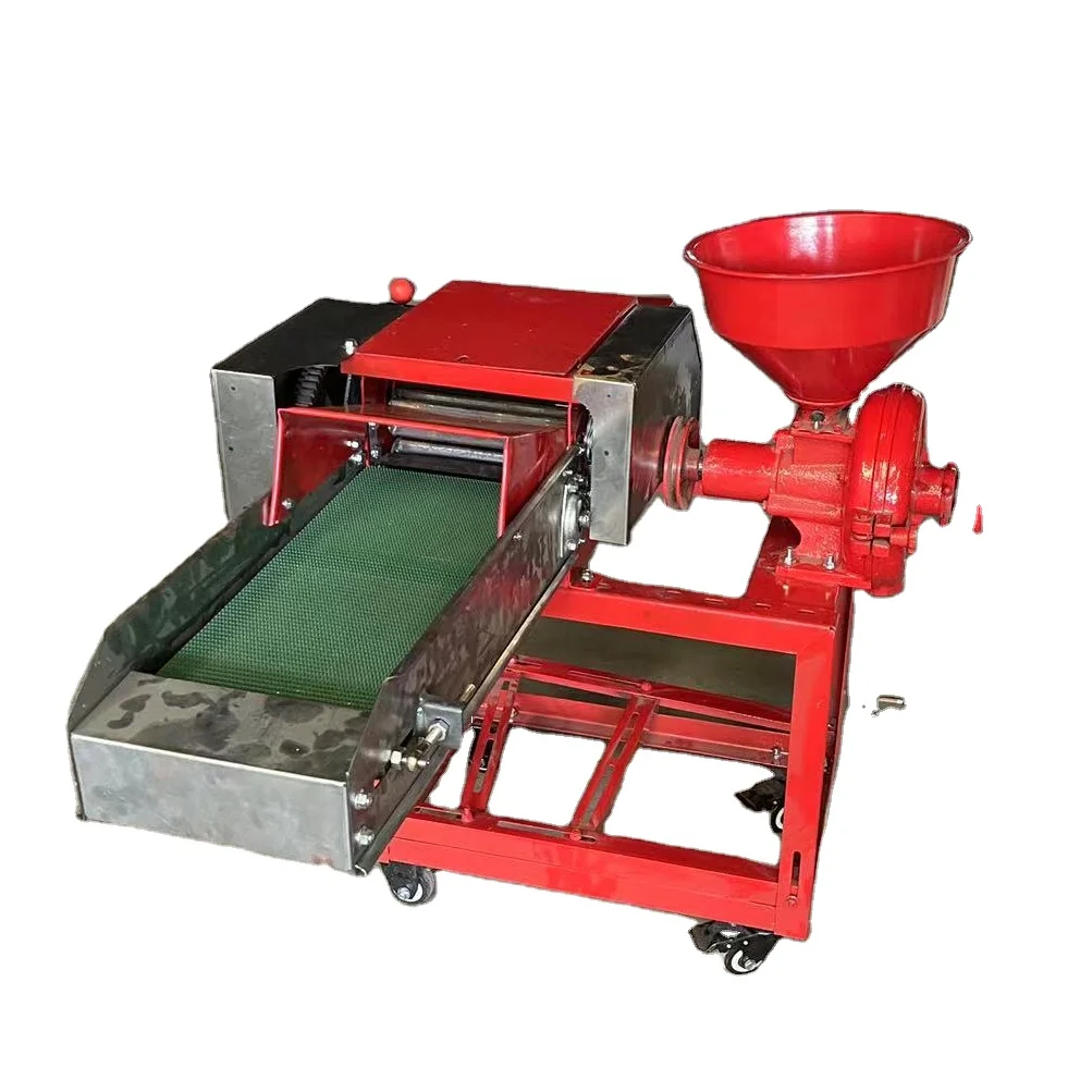 WEIYAN 9ZT-0.4-G200 NEW HOT SALE Multifunctional Combined Chaff Cutter With Grinding Mill Type 200 Popular Home Use in India