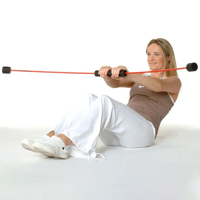 Новый дизайн, для помещений, аэробика, сопротивление падению, фитнес, эластичная штанга