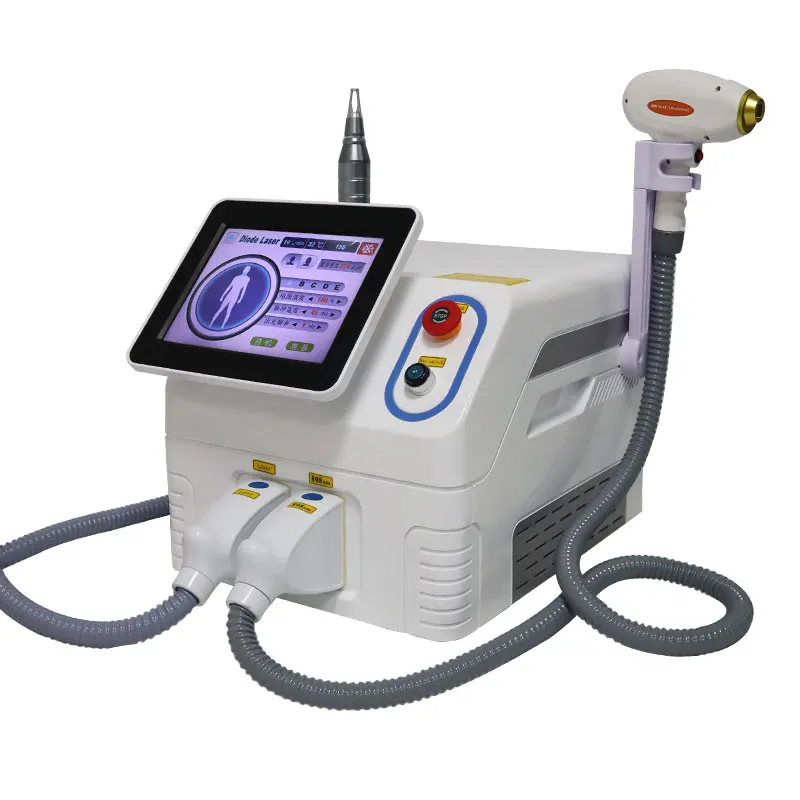 New 3 Wavelengths alexandrite laser hair removal Diode Laser 755 808 940 1064 Diode Laser Hair Removal Machine For Spa