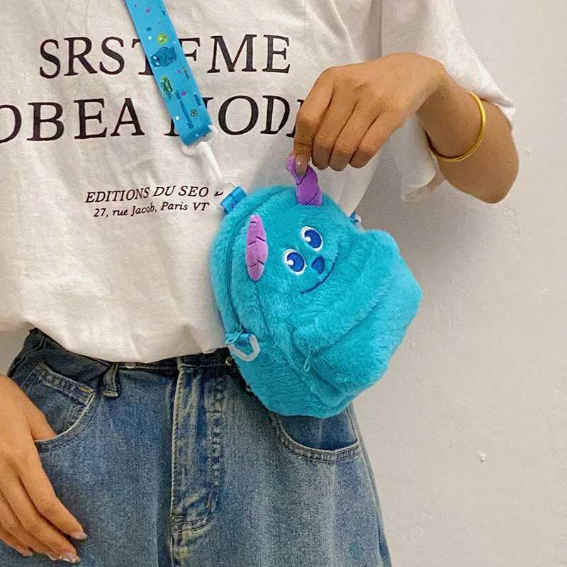 New Arrival  Fall Winter Fur Bags Women Girls Mini Bags Cute Animal Shape Shoulder Bags Girls Purses