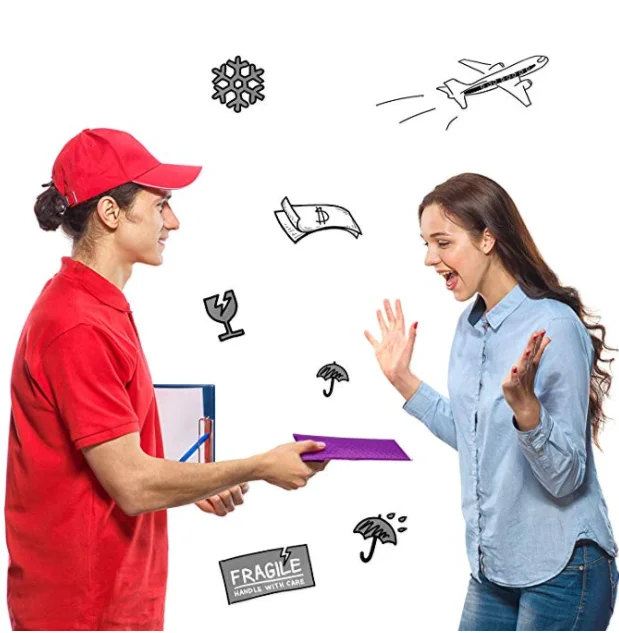 
100% biodegradable Self Seal Bubble Mailers Padded Envelopes bags 