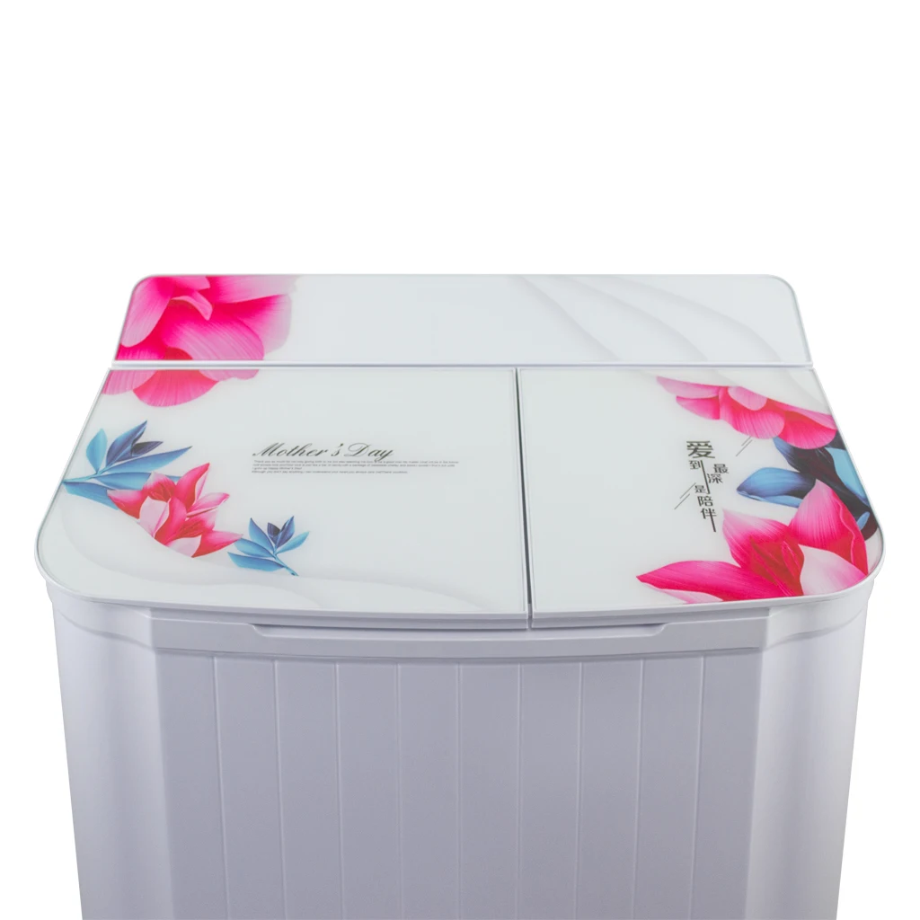 
 4,5 кг стеклянная панель masina de spalat мини стиральная машина маленькая двойная Ванна стиральная машина  