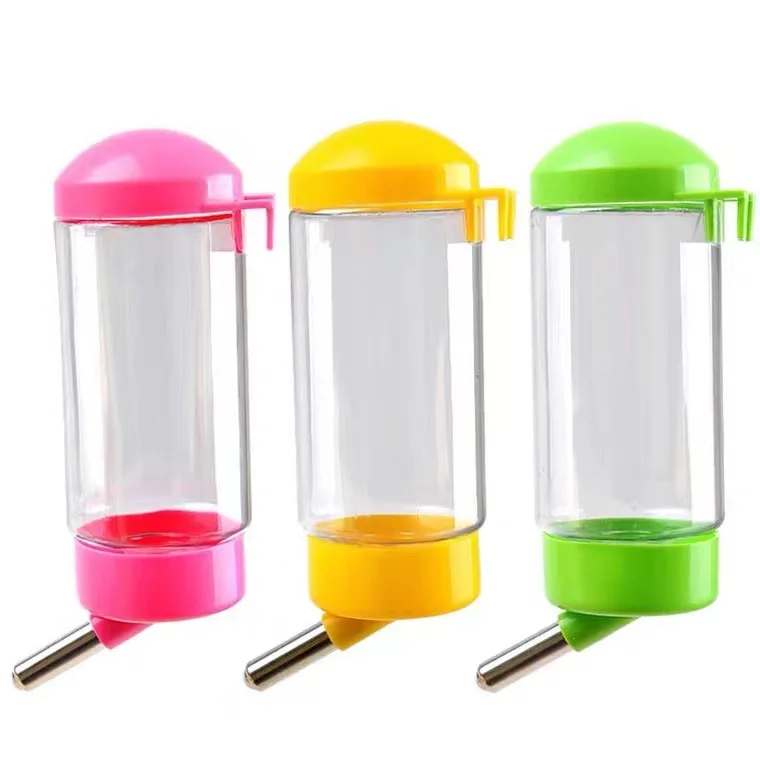 500ml Automatic Rodent Pets Waterer Bottle Rabbit Nip Drinkers For Dog Cat Rodent Cage Drinking