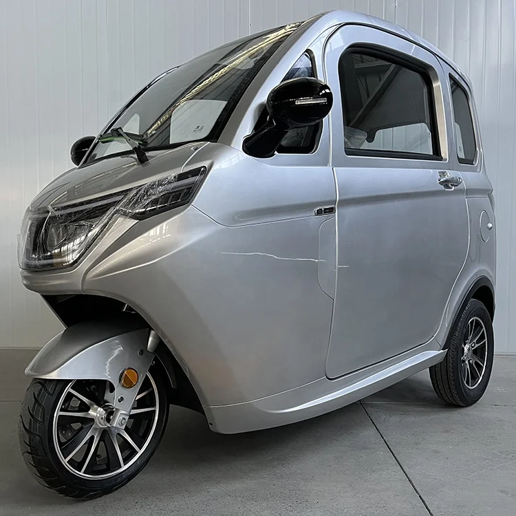 Electric mini car new ebergy  ecobkie  escooter enclosed scooter  cabin car cabin bike for elder person