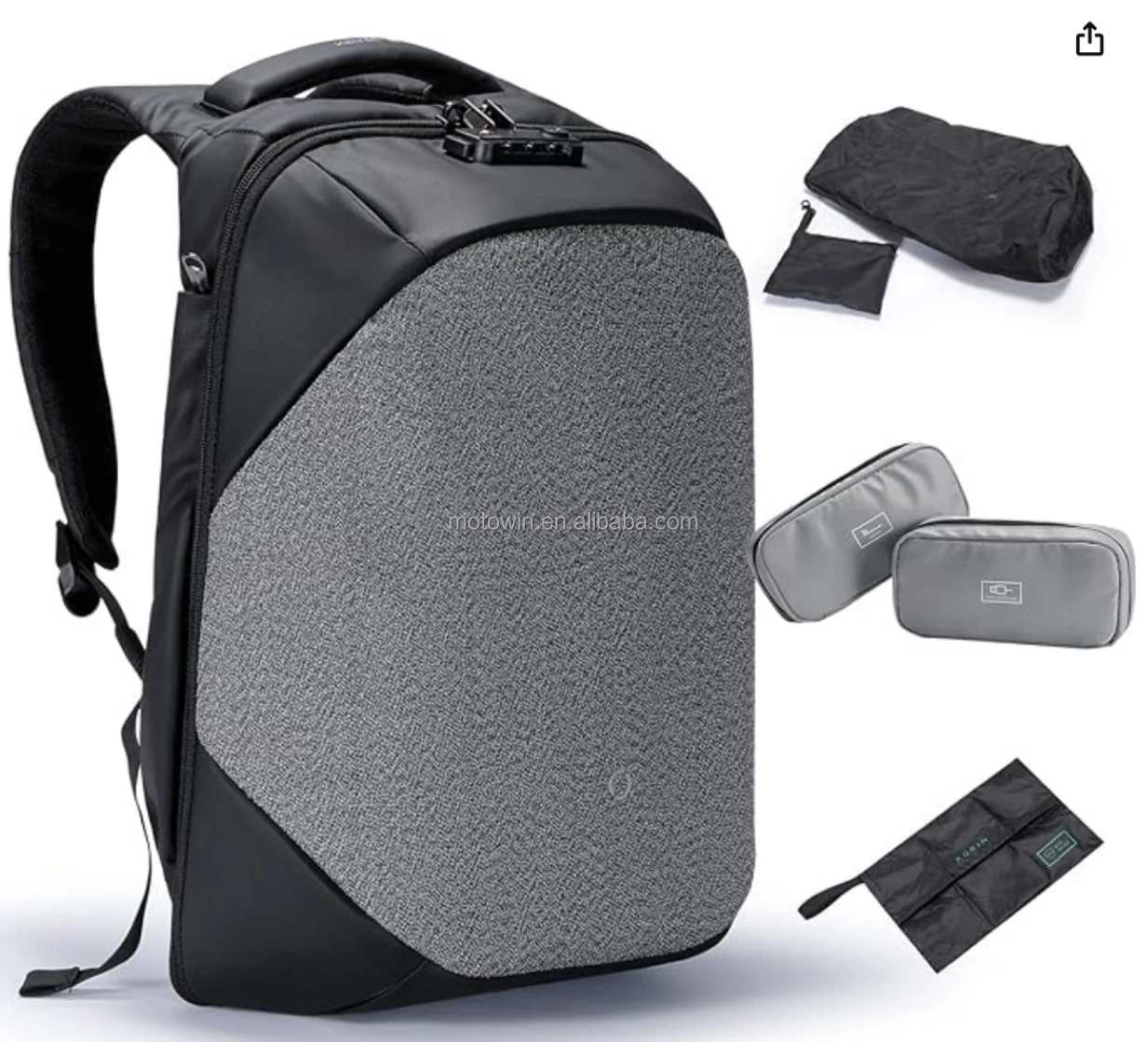 cut resistance fabric cut proof HDPE with glass fiber fabric aramid material for anti theft bag