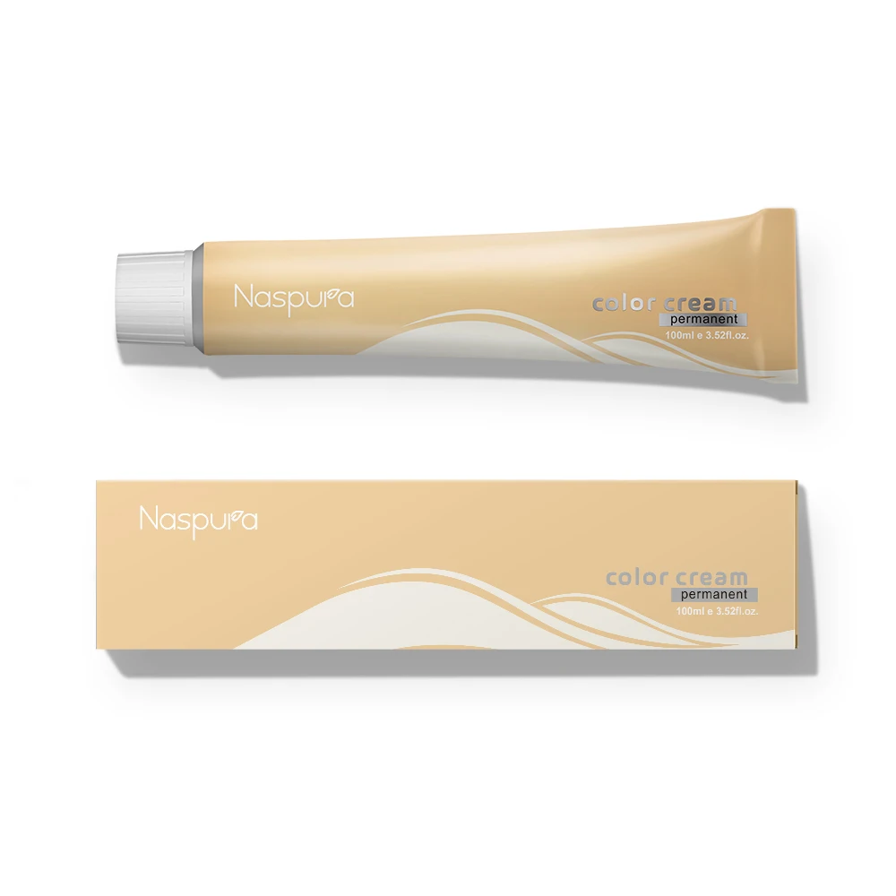 Made in Italy hair products with keratin and ceramide permanent hair color cream dye