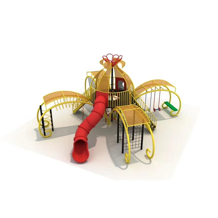 Wholesale Kids Outdoor Structure Climb Customized Play Structure Equipment Daycare Playground Equipment