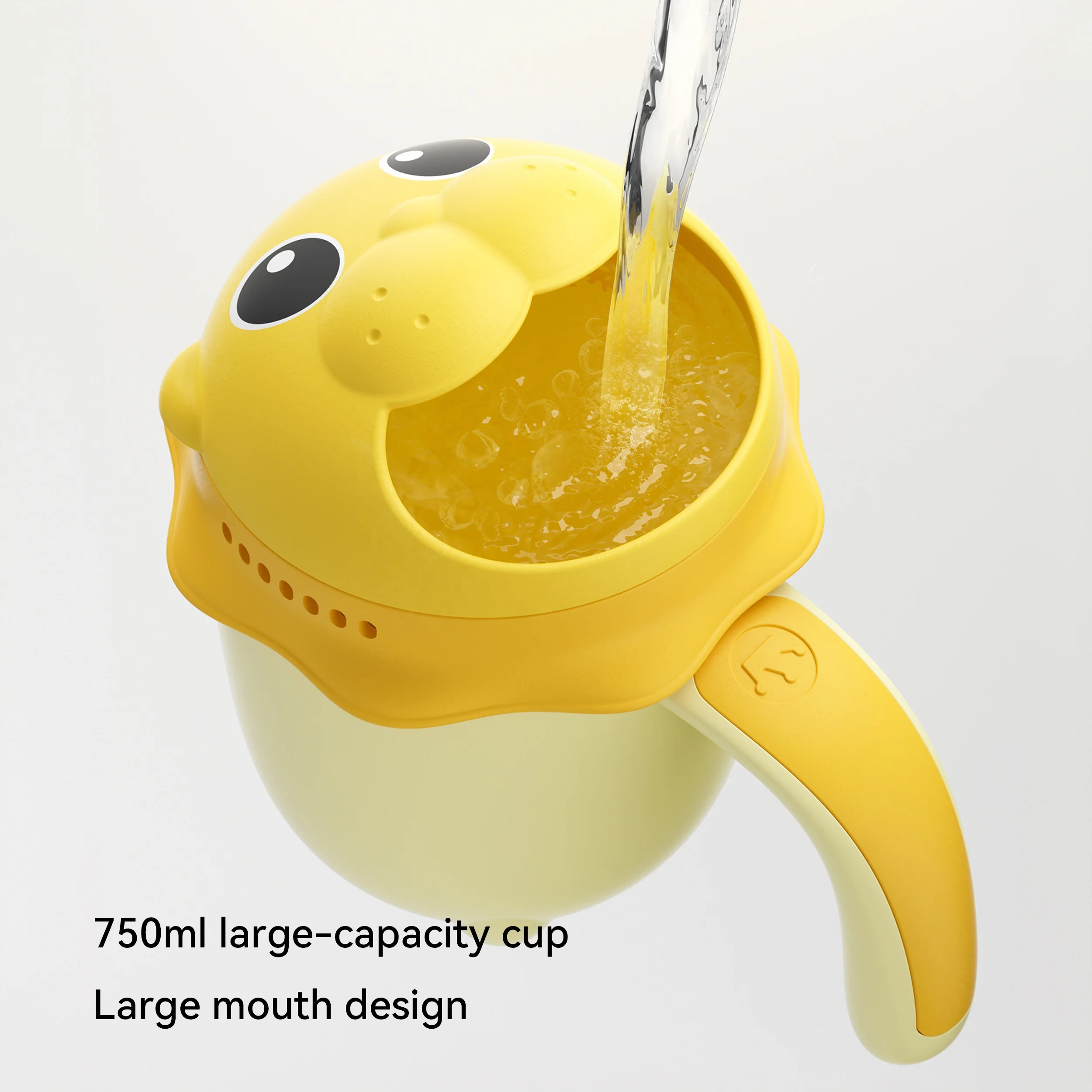 Children shampoo cup baby shower shampoo rinser for baby hair washing