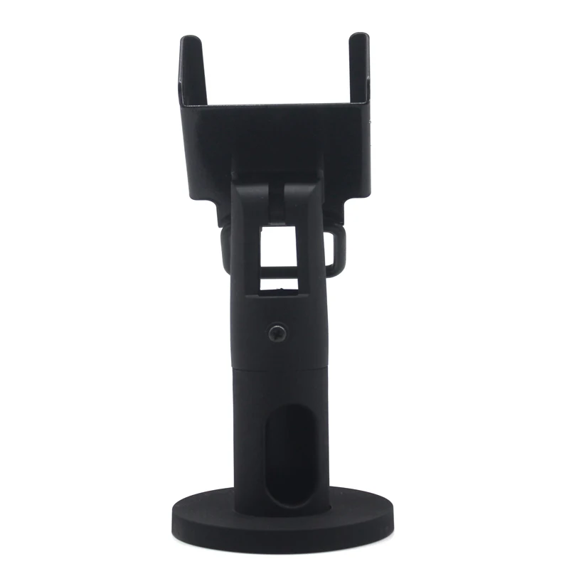 Black plastic credit card holder metal stand for pos base for verifone