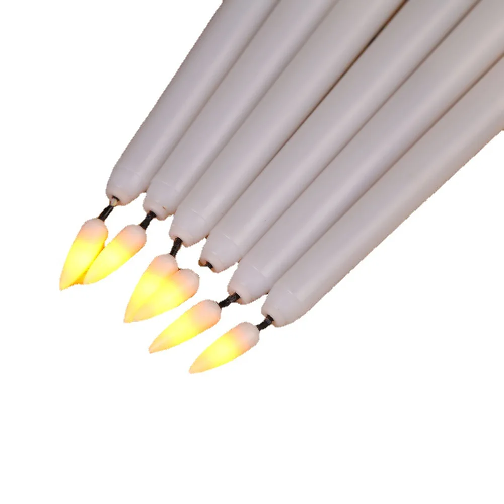 LZ001 Long pillar remote control led candles wedding and party table decoation led candle light