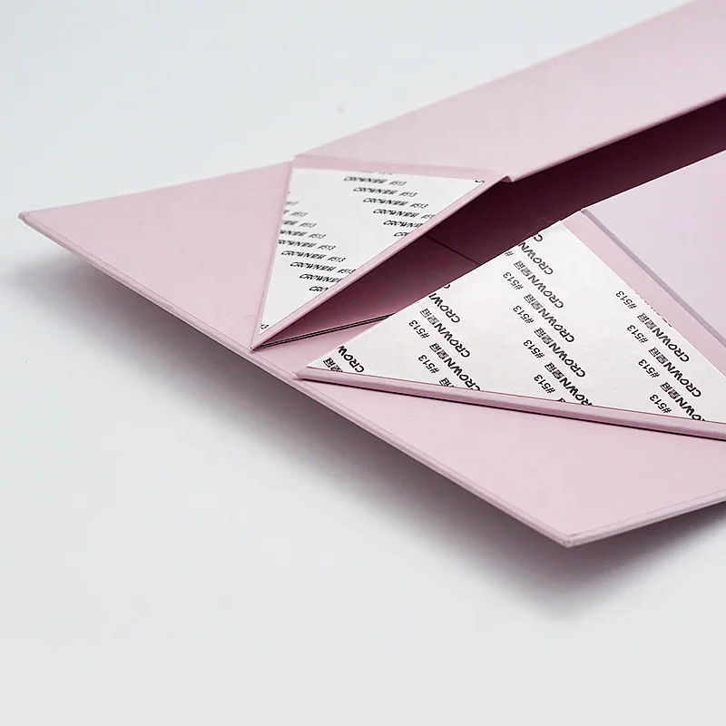 luxury pink magnetic newborn clothes shoe keepsake baby shower favor blanket packaging gift paper box