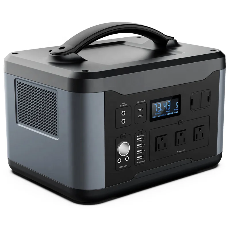 600W 1000W 1500W Portable Power Station Solar Generator Quick Charge for Outdoor Home RV Emergency