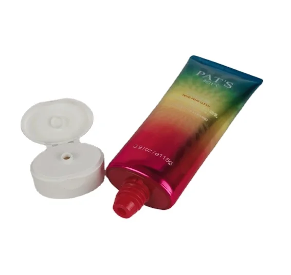 Customized 30ml ABL laminated Cosmetic Squeeze Tube metalized Hand Cream tube