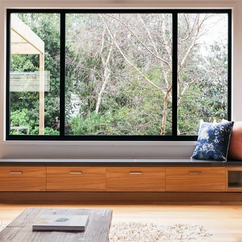 D-TOP 2023 automatic windows and doors sliding window with inside grill aluminum glass sliding Window for home