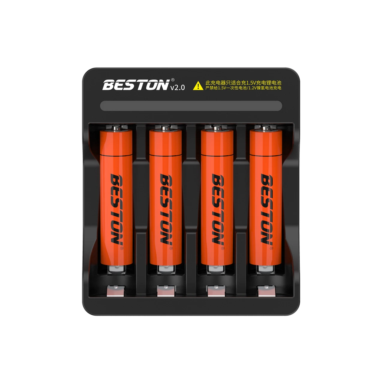 BESTON 4 slot fast charge 1.5V lithium battery smart charger for AA Triple A 1.5V battery