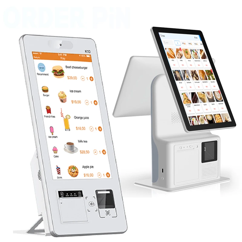 Pos terminal  win dual screen pos systems tablet touch screen monitor pos machine