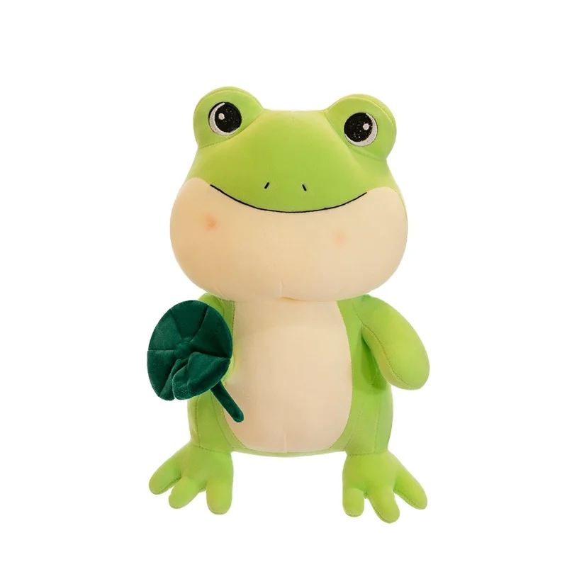 Geeme пользовательские дети Peluche 28 см мягкая плюшевая игрушка лягушка