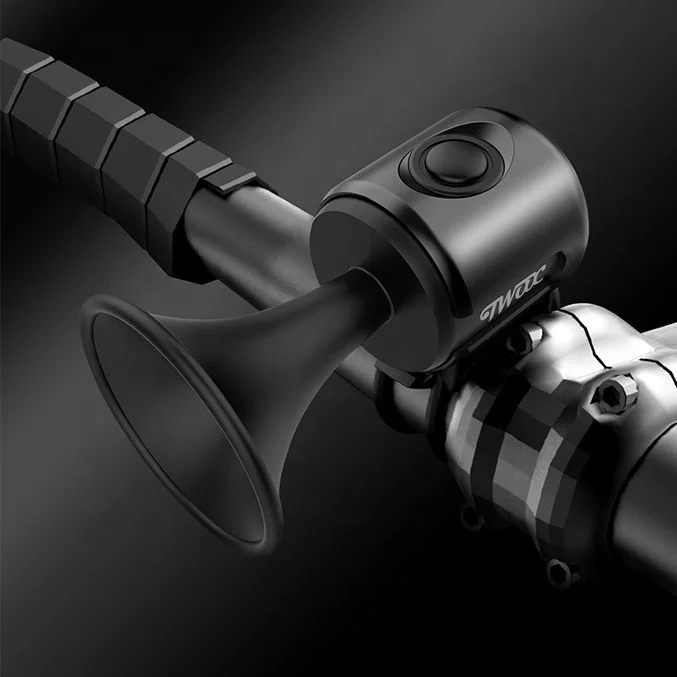 TWOOC Electric Horn Alarm Electric Bell Super Loud Horn Bike Bell  Scooter Horn Alarm