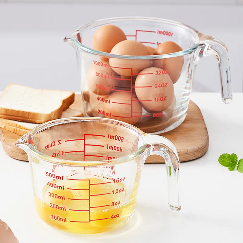Hot Selling Measuring Cups Microwave and Oven Safe Clear Customized Available Measuring Cup Set with Best Price
