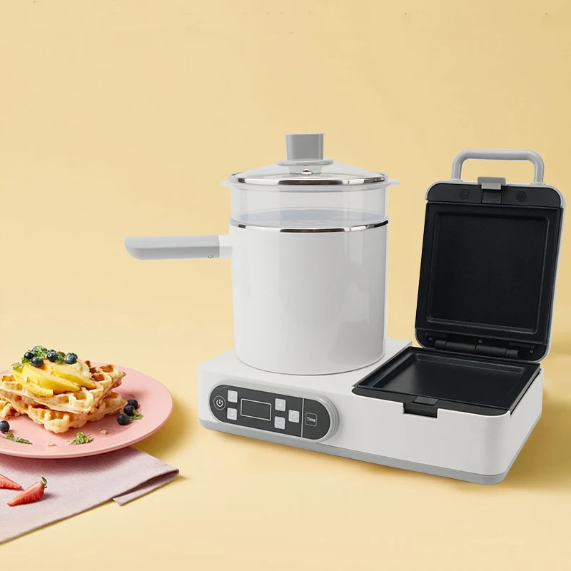 3 in 1 multi-function digital breakfast maker home use breakfast machine sandwich maker