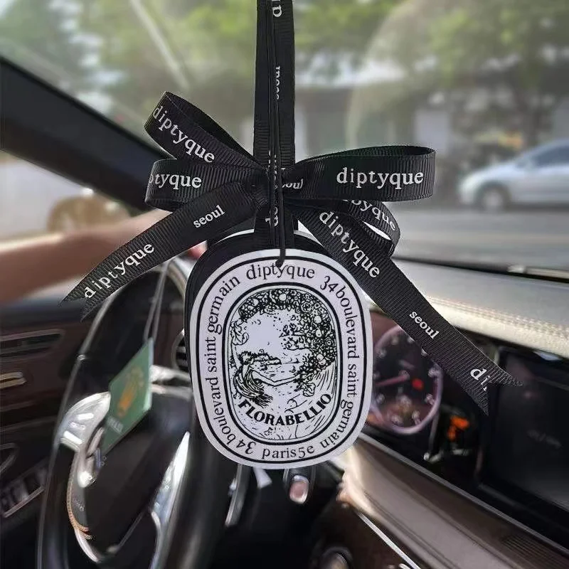 Original Smell Auto Scent Perfume Aroma Diffuser Women Car Air Freshener Lasting Fragrance Hanging Car Perfume Accessories