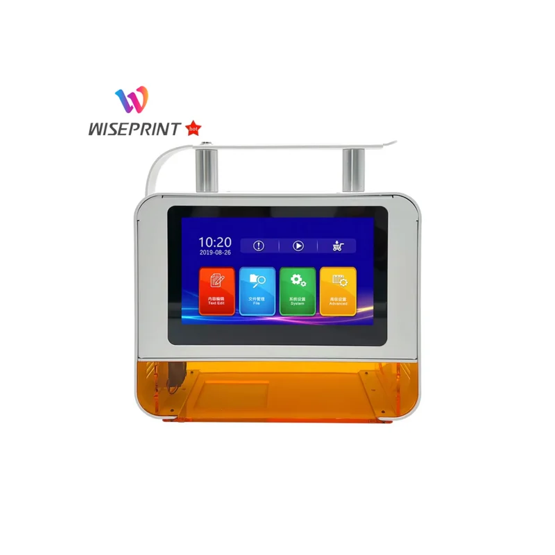 Wiseprint Automatic Manual Concave And Convex Inkjet Printing Coder Machine