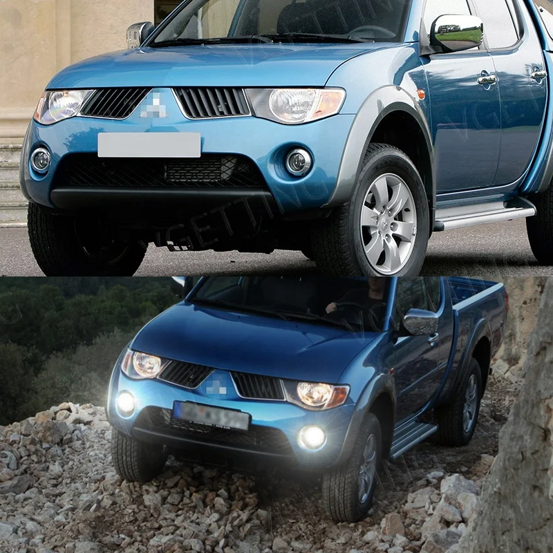 Fog Light Halogen 12V Front Bumper Driving Lamp For Mitsubishi Triton L200 2006 2007 2008 Car Accessories