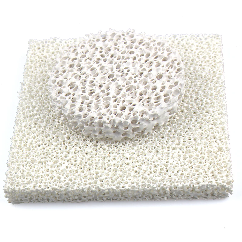 High Strength Foam Ceramic Filter Alumina Porous Ceramic Discs