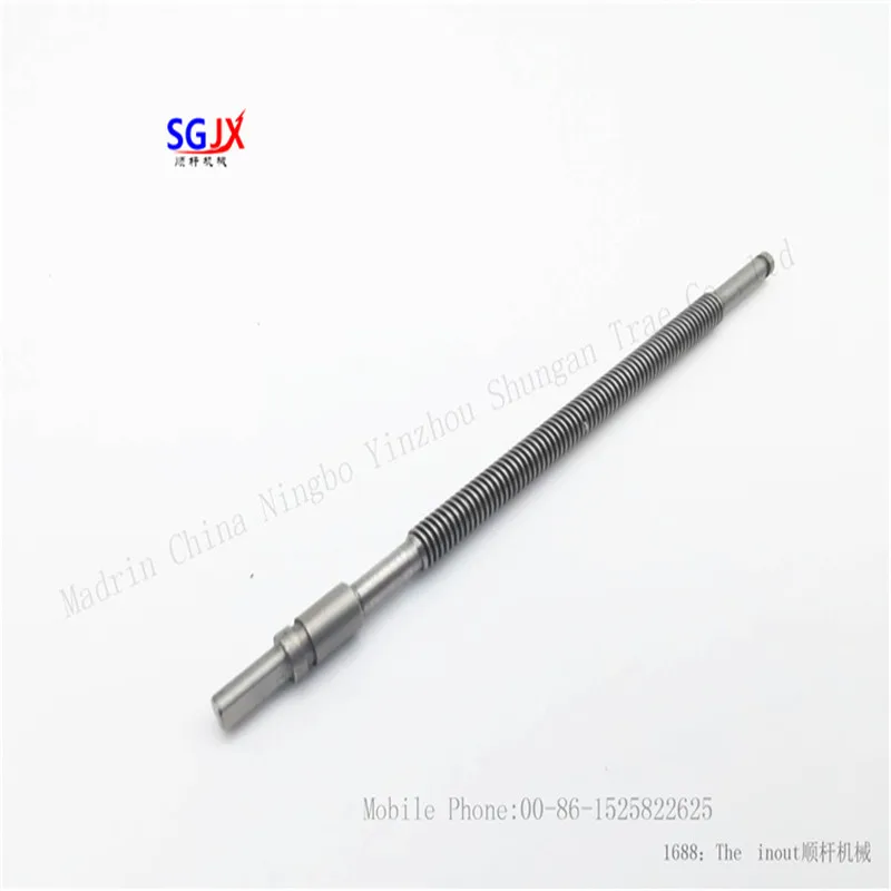 Rail transit auto parts trapezoidal screw T6.8*6.318*4 T6.35*6.35*4 T6.35*6.85