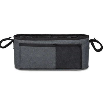 Detachable Deluxe Black Baby  Stroller Organizer Bag Diaper bags for mother