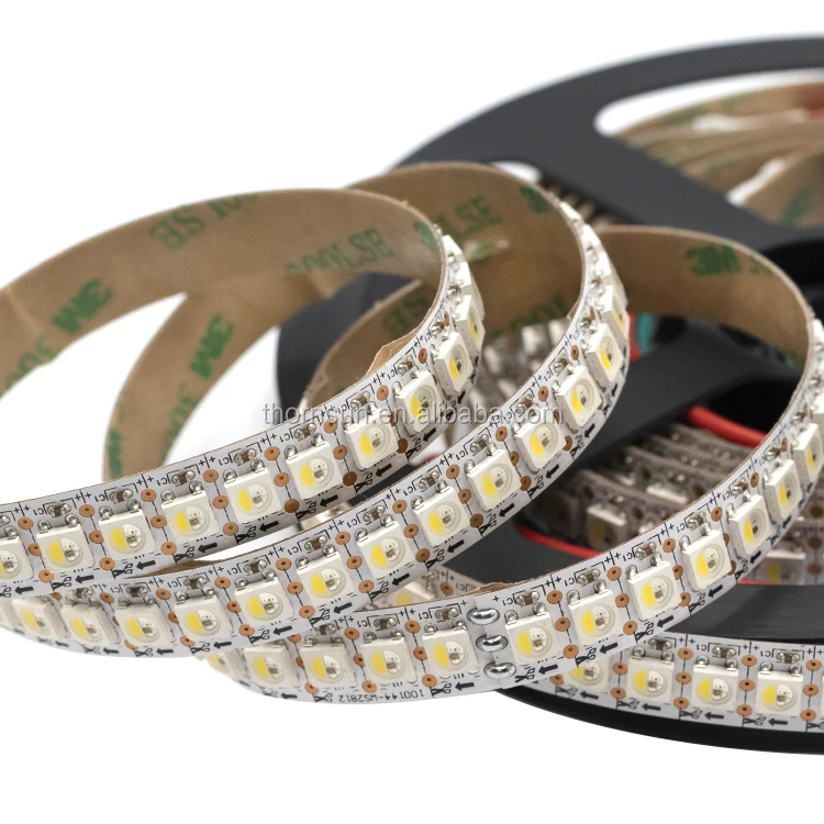 IP 67 sk6812 Remote Control Programmable Ws2812B Led Strip Rgbw 5050 144 Led Pixel Strip