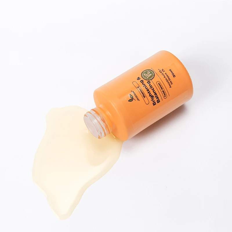 Natural Organic Facial Tightening Niacid Essence Moisturising Face Revitalizing Antiaging Skin-Lightening Vitamin C Serum
