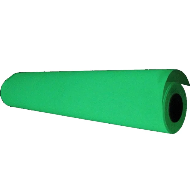 PVC type blue color high luminous printable photoluminescent vinyl film luminous signs
