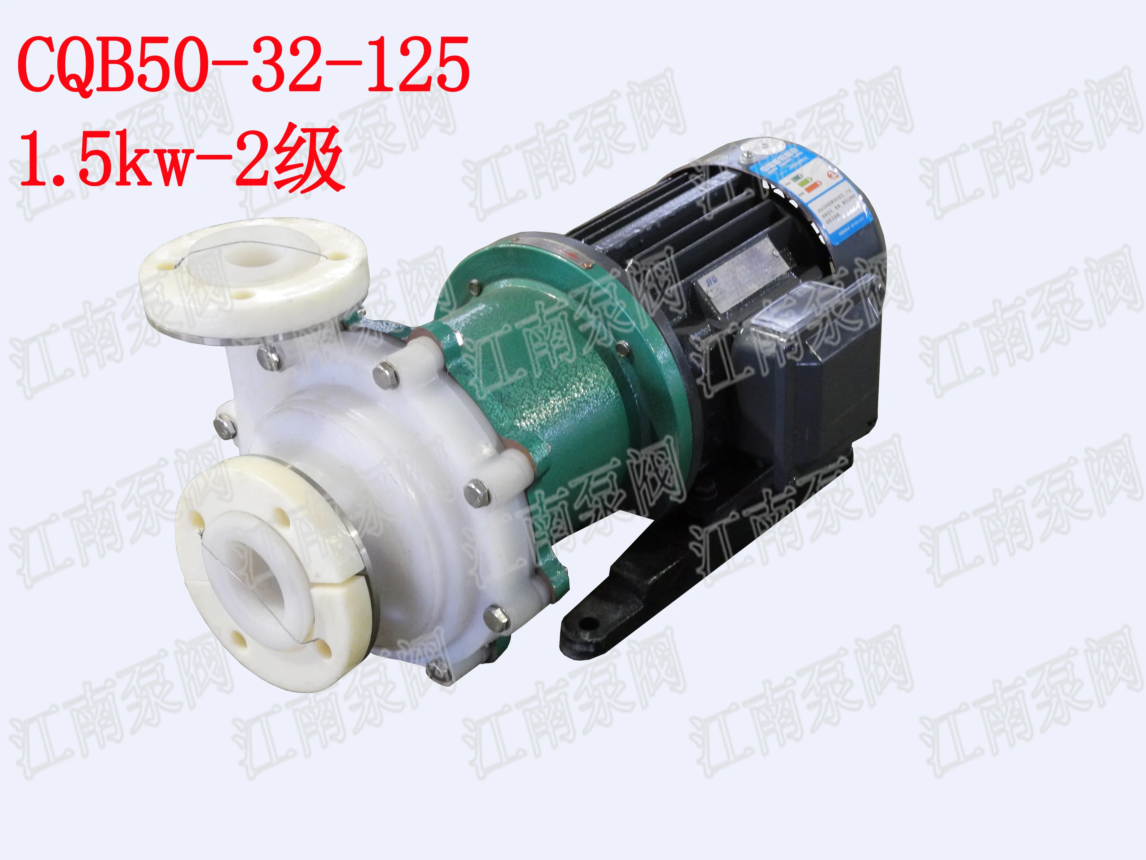 CQB50-32-160B Model Single Stage F46 SIC Chemical Magnetic Pump for Chromic Acid Water Treatment Transfer