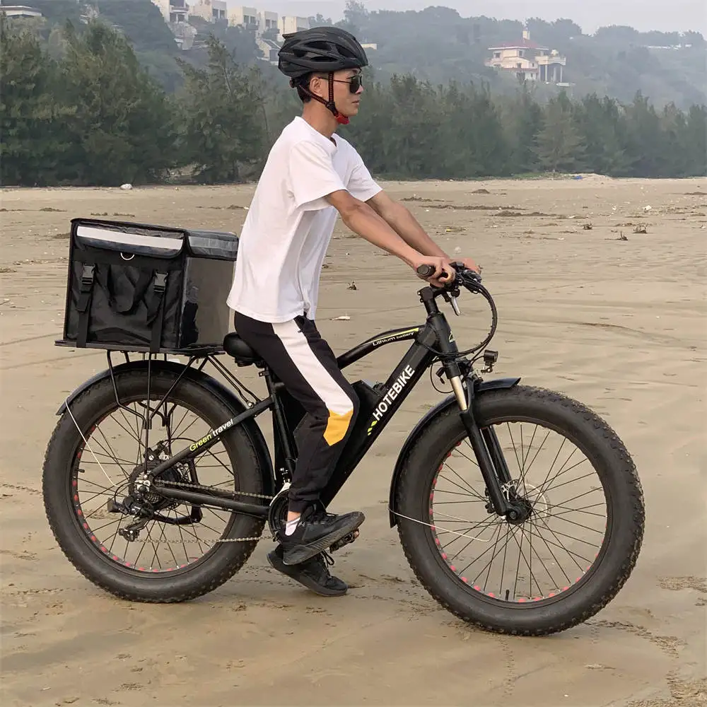 ebike fat tire 1000watt electric bicycle 48v15.6AH battery A6AH26F electric dirtbike/long range ebike