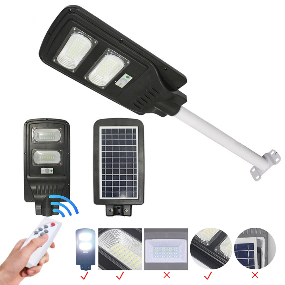 Outdoor Area Solar Panel Road Street light Ip65 300w  Integrated All In One Led Solar Street  LED solar street light