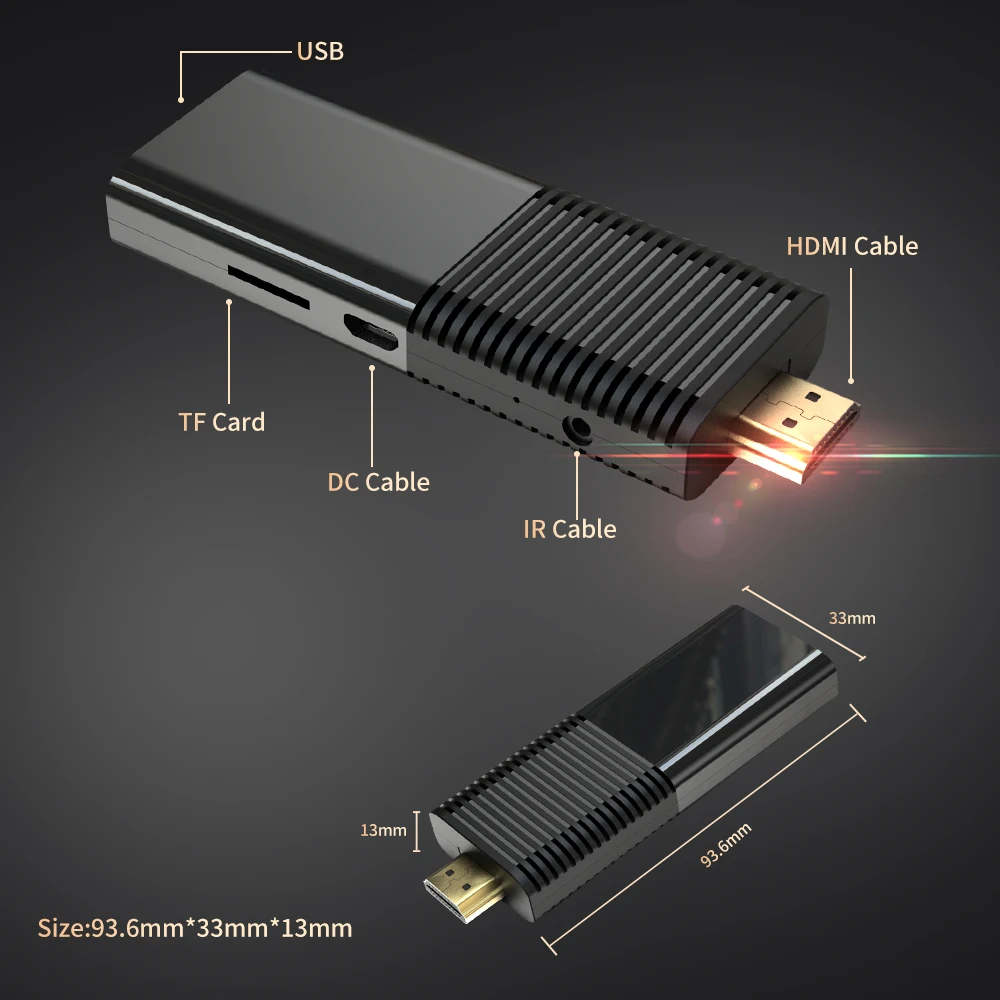 Topleo I96 D1 H313 1 Гб RAM 8 ROM stick tv 4k лучший android fire lite alexa