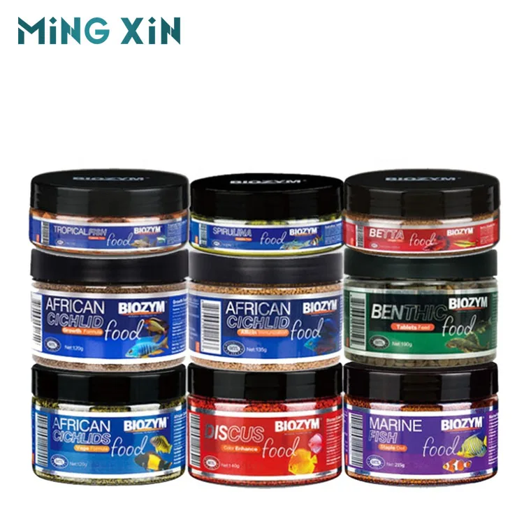 Fish food meat vegetarian seven color immortals add luster fish food Betta sea goldfish bottom fish