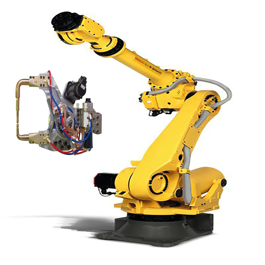 China Supplier Welding Machine FANUC Robot R-2000iC 210F With Megmeet CO2/MAG/MMA Welder For Fiber Laser Welding Steel Metal Wor