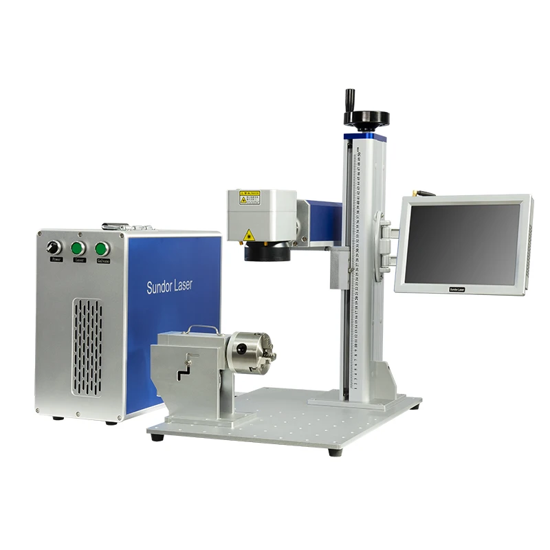 
china manufacture 3D fiber laser marker fiber laser marking machine laser printer 20w 30w 50w 