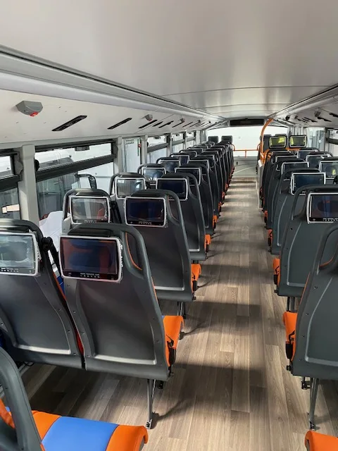 2023 новая 10,1 автобусная развлекательная система in-coach аудио и видео система