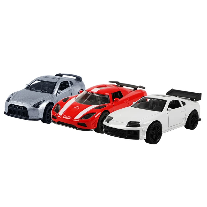 Architectural Scale Model Car Scale Model Toy  Diecast Metal Car Pull Back Mini Car