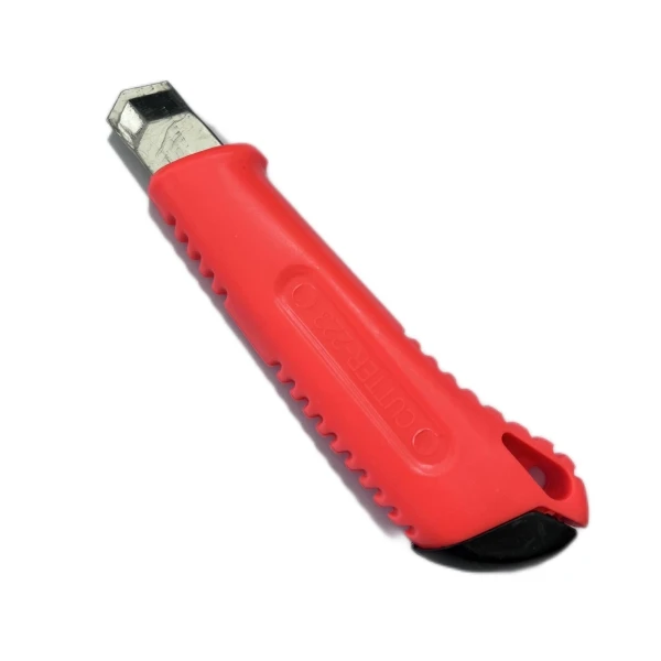 Office 18mm width single blade plastic box cutter art knife