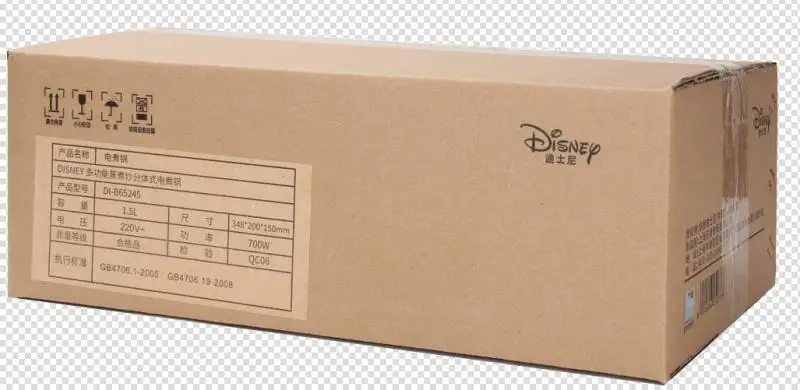  Мультиварка Disney 1 5 л многофункциональная бытовая электрическая сковорода с пароваркой красного