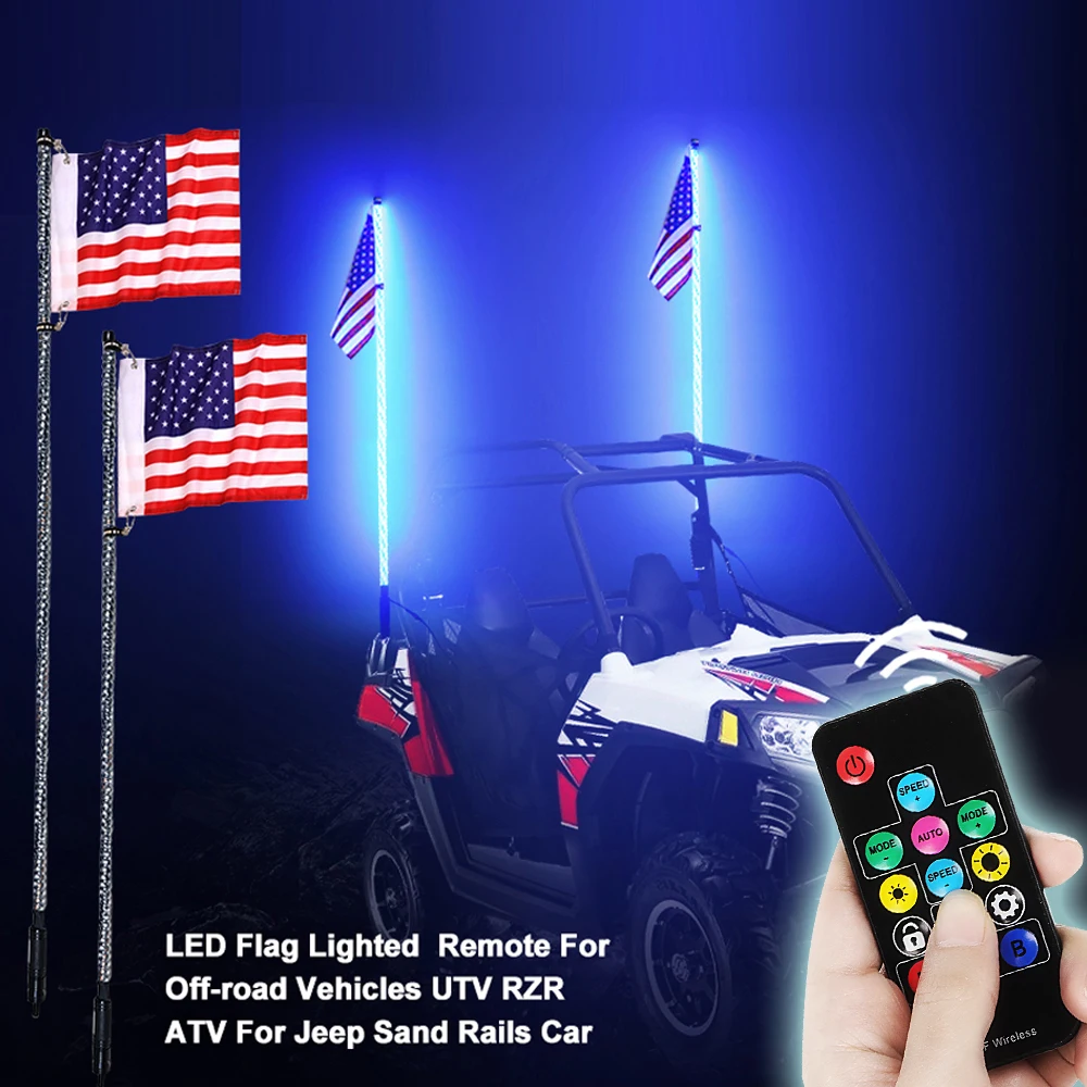 Светодиодная RGB-вспышка LOYO для квадроциклов мотовездеходов внедорожников 4x4 различные цвета по заводской
