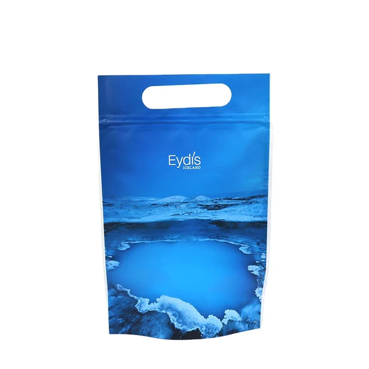 Odm Oem Price 8 Oz Zipper Bag Stand Up Protein Powder Pouch With Zipper,Plastic Rock Bath Salt Pack Packaging Bag