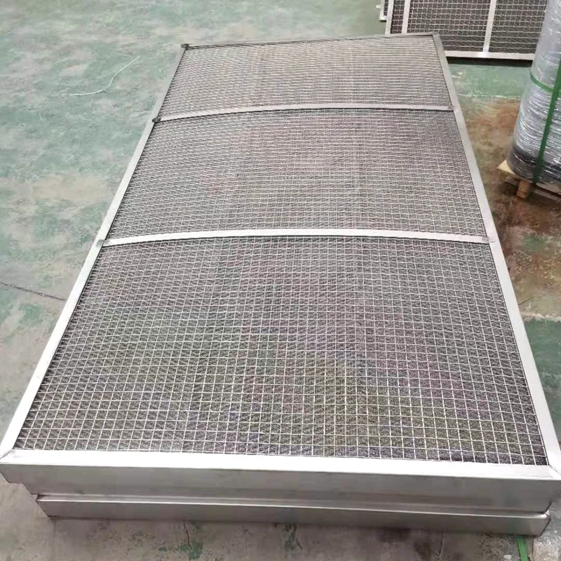 Stainless steel wire mesh mist eliminator oil and gas liquid separator filter wire mesh mist eliminator air scrubber
