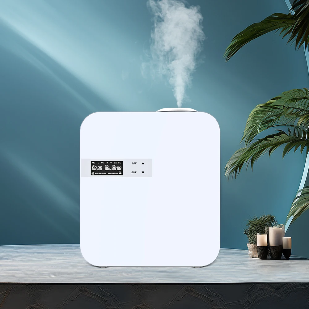 Hotel Commercial HVAC Aesthetic Aroma Smart Scent Plugin 500Ml Perfume Home Mist Humidifier Aromatherapy Essential Oil Diffuser